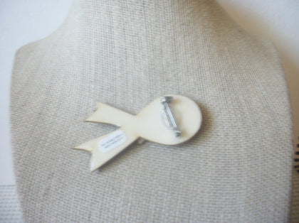 Vintage Lucinda Pins, Pink Ribbon, Awareness, Designs By Lucinda 021321