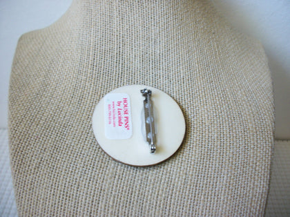 Lucinda House Pins, Glitter Night Merry Christmas Highly Detailed 021321