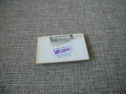 RARE Lucinda Peace Pin Christmas Nativity Scene