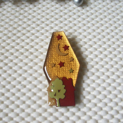 Highly Detailed Lucinda House Pins Tree Of Life Moon Stars 61318