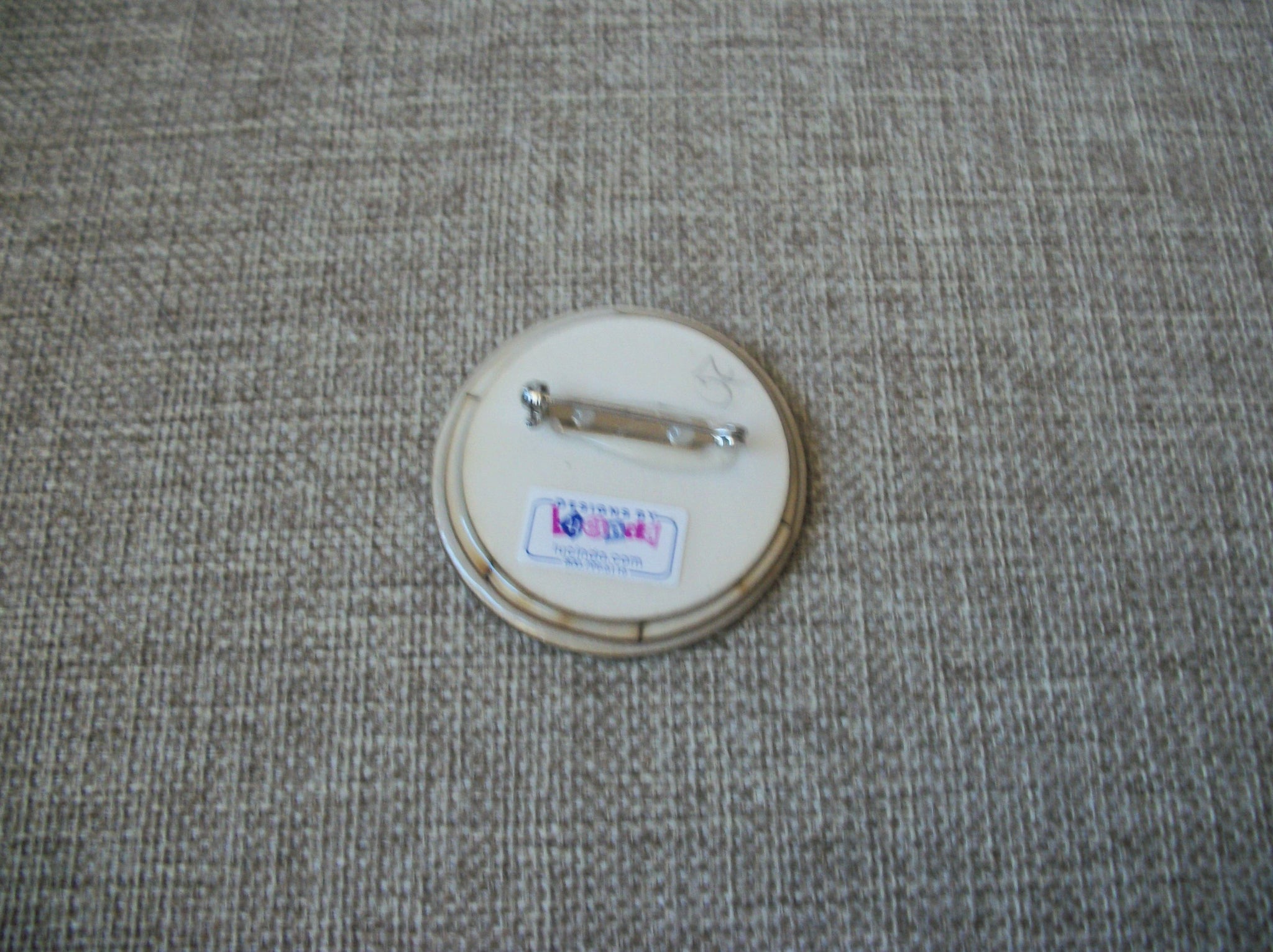 Vintage Lucinda House Pins Pink Blue Dream Home Glitter Flowers Tulips Patch