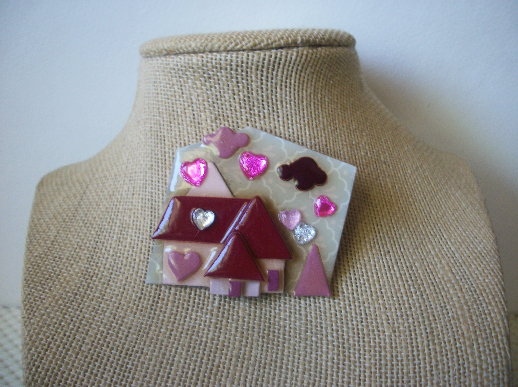 Vintage Lucinda House Pins, Love Valentine Sweet Hearts 61318