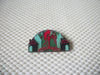 Rare Hard To Find Lucinda Pins Bridge Teal Dragonflies Red Tree 021321