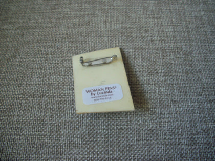 RARE Lucinda Woman Pins Best Friends Gathering Talking Laughing Sharing Stories 42617