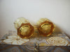 Mid Century Milk Sugar Golden Glass Set C100