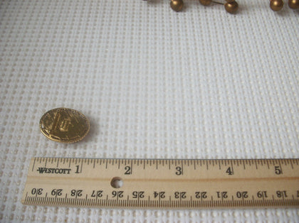 Smaller Vintage Brooch Pin Signed TRIFARI Floral Raised Flower Gold Tone 72517