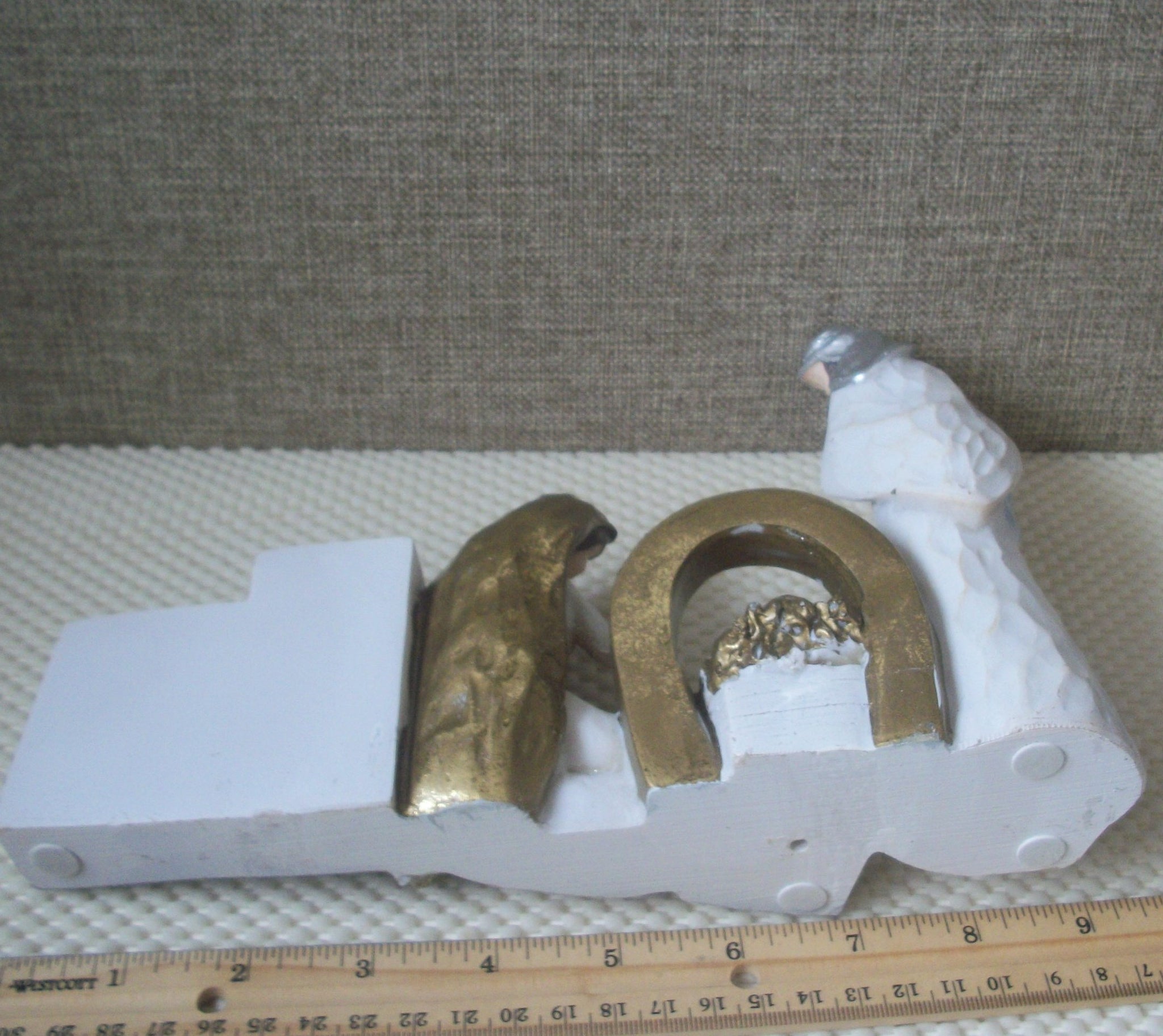 Vintage Hand Painted Nativity Scene C200