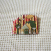 Highly Detailed Lucinda House Pins, Fall Wind Blowing Leaves Corn Stalks 61318