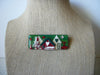 Vintage Lucinda House Pins, Festive Christmas Sled Stars Bows Tree Skates Little Cat Love 61318
