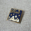 Vintage Lucinda Pin Christmas Peace Bethlehem Stars Nativity Scene