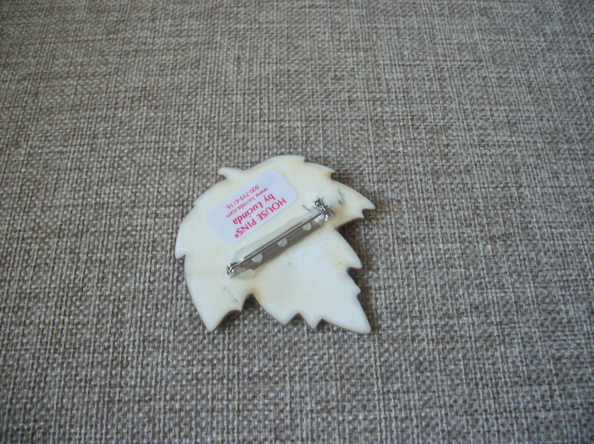 Vintage Lucinda House Pins Fiery Bold Wind Blowing Fall Leaves