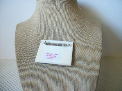 Pretty RARE Vintage Lucinda House Pins, Fall Bird Bath Ducks Lucinda Pins 41017