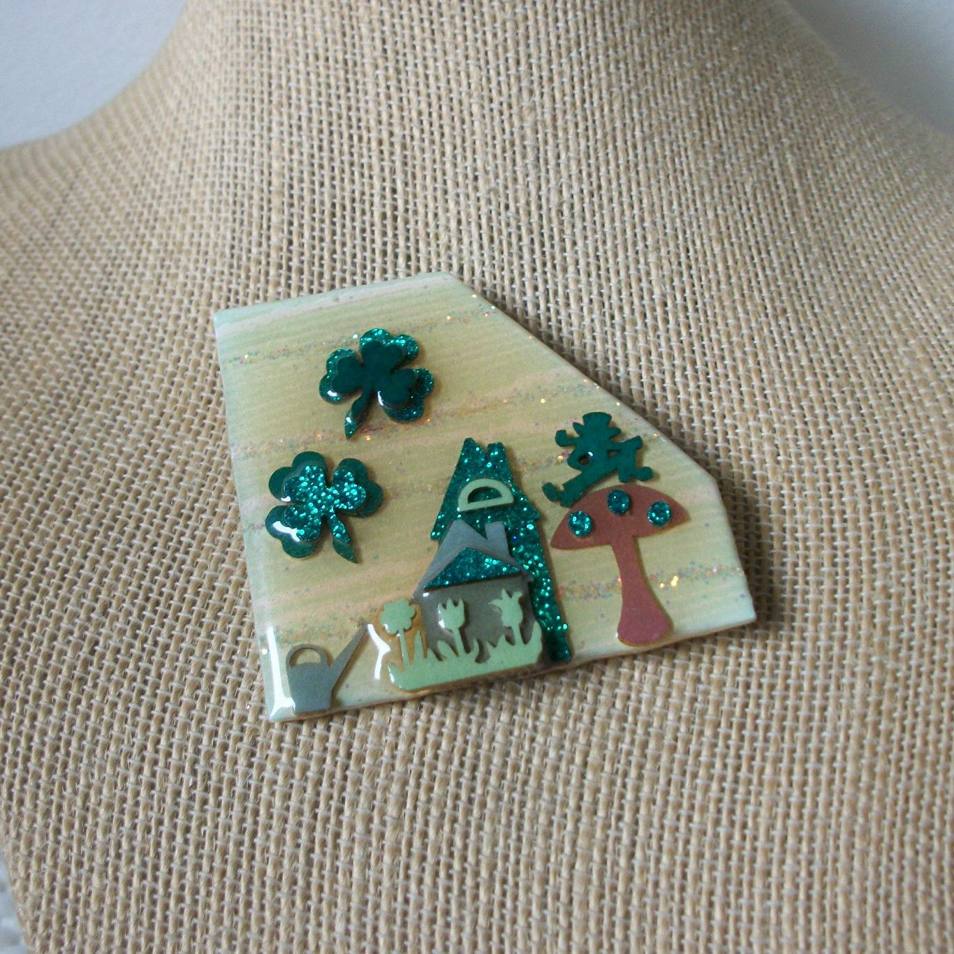Hard To Find Lucinda House Pins, Irish Shamrock Clover St Patrick`s Day 021321