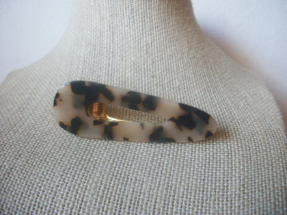 Kylie Ash blonde Tortoise, Acetate Hair Barrette Clip 60218