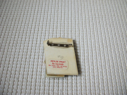 RARE Vintage Lucinda House Pins, Highly Detailed My Home My Serenity My Art Peace 021321