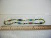 Vintage Jewelry, 18" Long, Colorful Glass Beads, Necklace 72517