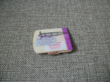 RARE Lucinda House Pins Hot Pink Night Palm Tree Dragonflies Love Heart Fountain