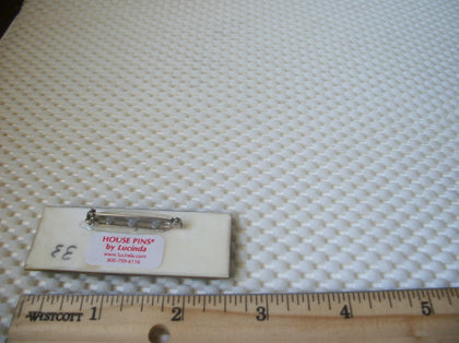 Vintage Lucinda House Pins, Peace Tree Crescent Moon Night Heart Love 61318