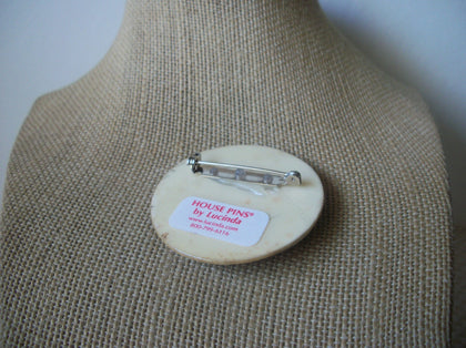 RARE Lucinda House Pins Wind Blowing Rain Irish Tulips 41017