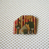 Highly Detailed Lucinda House Pins, Fall Wind Blowing Leaves Corn Stalks 61318