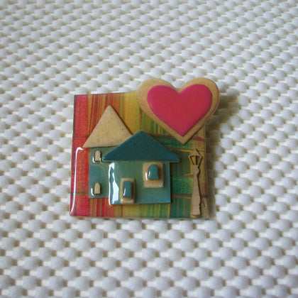 Very Detailed Rare Lucinda House Pins, Love Valentine Day 021321