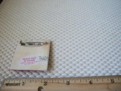 Vintage Lucinda House Pins, Rest Lawn Chairs Party Cloud Canopy Vacation Heart Love 61318