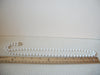 Retro White Old Plastic Gold Tone Necklace 40220