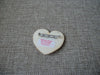 RARE Lucinda House Pins Happy Valentine`s Day Airplane Love Heart Banner 42617