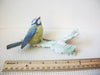 1974 GOEBEL W.GERMANY Blue Titmouse Perched On Branch