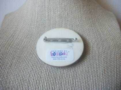 Vintage LUCINDA Woman Pin, Celebrating Life 60218