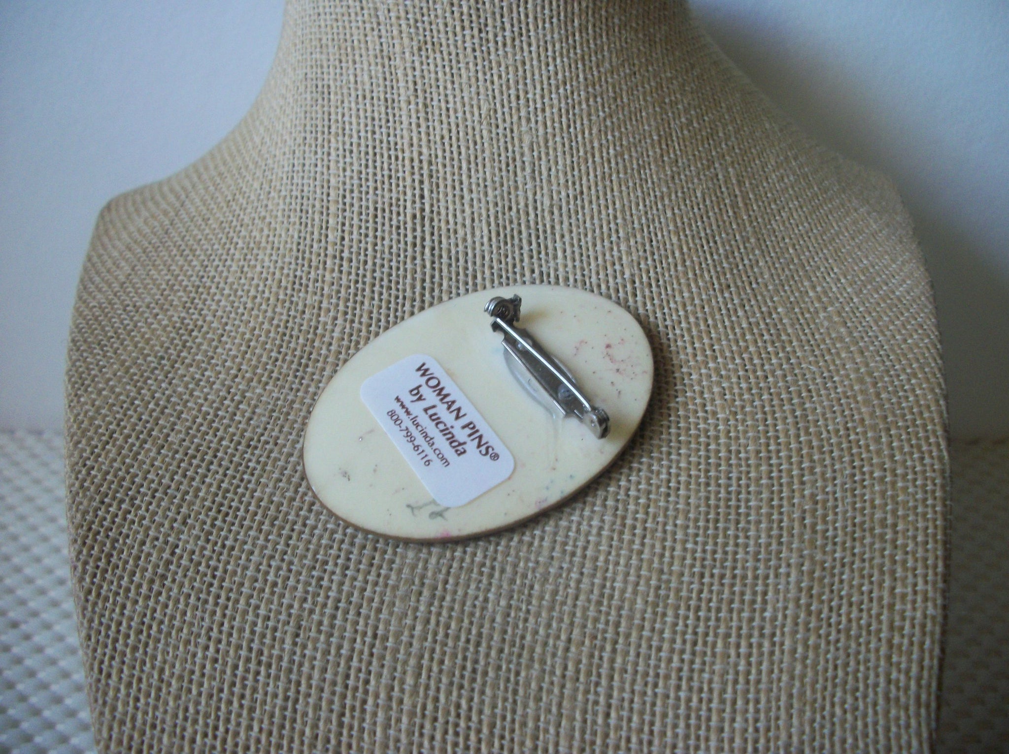 RARE Unique Lucinda Woman Pins Silver Dress Ready For Night Out 41017
