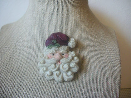 Thicker, Vintage Stick Pin, Santa Claus, Weathered Look, Resin, 022021