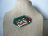 Vintage Lucinda House Pins, Highly Detailed Christmas Sled Festive Tree Garland  61318