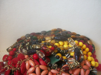 Vintage 3 Pounds Crafting Jewelry For Parts Lot 1