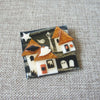 Vintage Lucinda House Pin Halloween Ghosts Rip Star Scary Night 42617