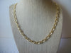 Vintage 24" Necklace, Rich Beautiful Gold Tone Links 81716