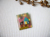 Vintage Lucinda House Pins, Glitter Happy Farm Cow Rooster Barn Little Pink Dog 021321