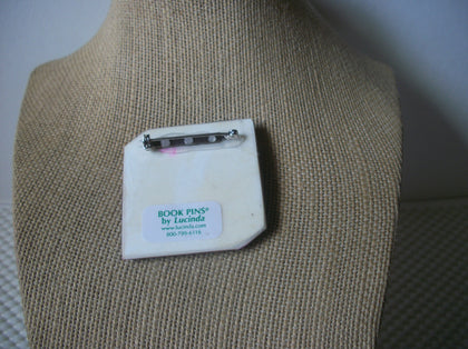 Highly Detailed Lucinda Book Pins Power Read Stars Graduate 61318