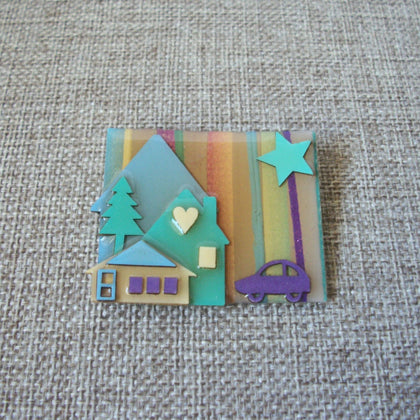 RARE Lucinda House Pins Rainbow Forest Heart Car Star Pine Tree 021321