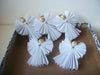 Vintage Hand Made Christmas Angels Lot of 5