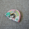 RARE Lucinda Pins Under The Rainbow Sun Flowers Glitter Pastels 021321