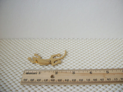 Signed LAUREL BURCH Vintage Brooch Pin, Colorful LIZARD 61517