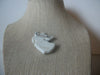Vintage Jewelry, Signed LENOX White Porcelain Angel Harp Brooch Pin 022321