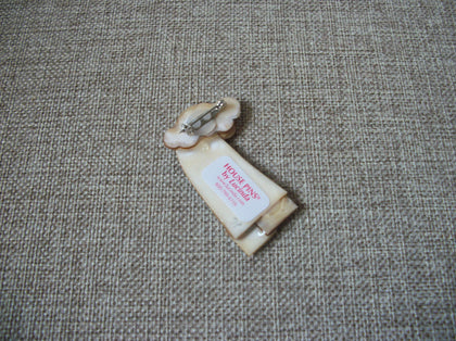 RARE Lucinda House Pins Birds Singing Musical Notes Cloud Glitter Rainbow 42617