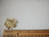 Vintage Jewelry Beautiful Flower Pinwheel White Faux Pearl Gold Tone Brooch Pin 52017