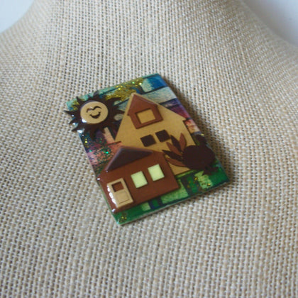 Highly Detailed Lucinda House Pins, Turkey Thanksgiving Family 61318