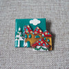 RARE Lucinda House Pins Christmas Village Wreath Bow Tree Ornaments 201321