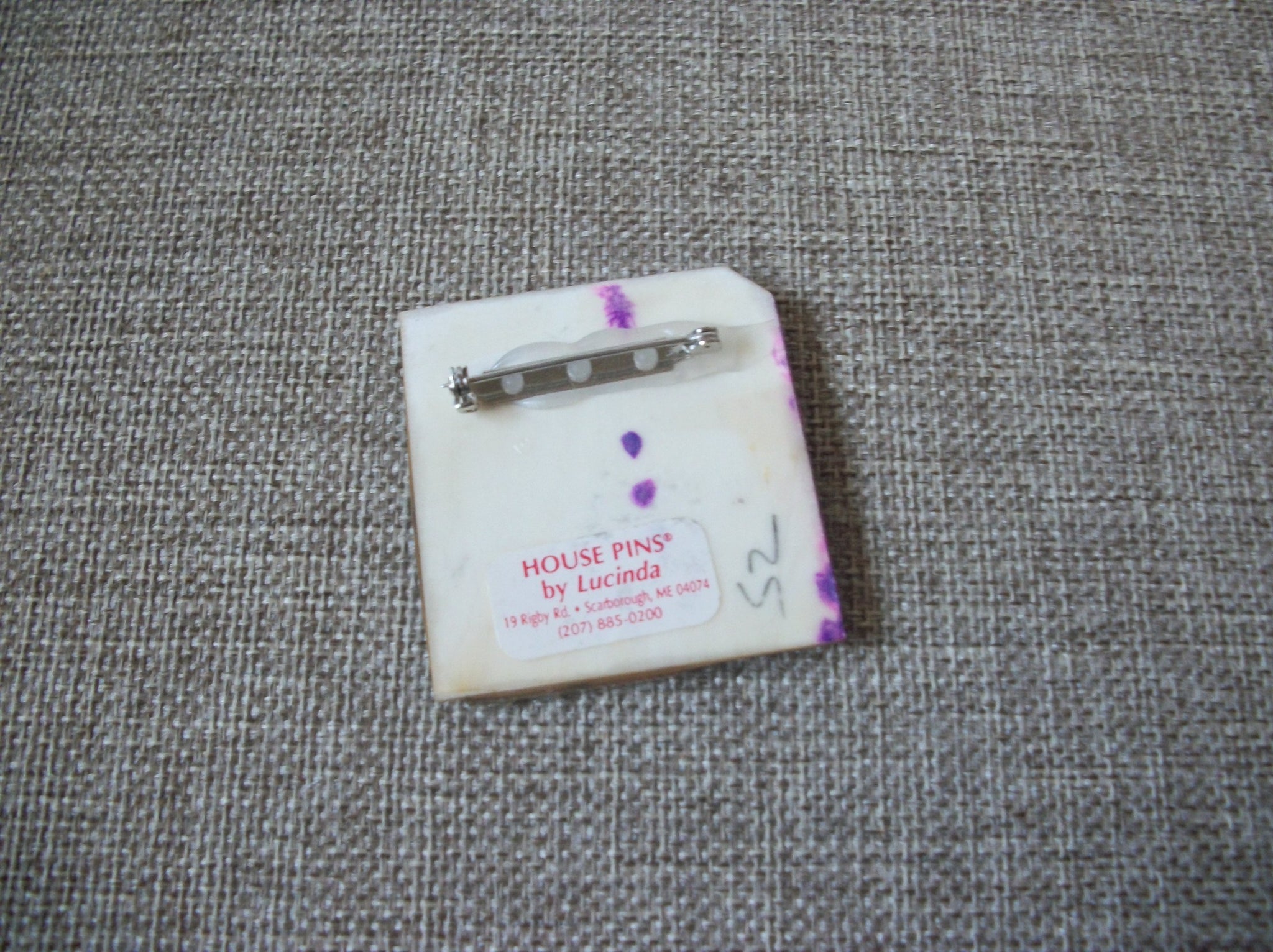 Vintage Lucinda House Pins Going On vacation Rainbow Sky Sunny Day Relax ZZZZZZZ 42617