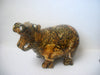 Vintage Hippopotamus Figurine Ceramic C300