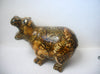 Vintage Hippopotamus Figurine Ceramic C300